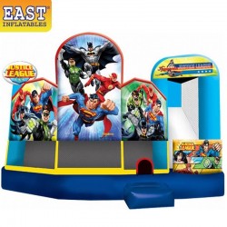 Justice League Bounce House Combo Justice League Bounce House Combo