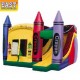 Crayon Inflatable Castle