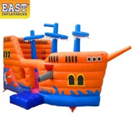 Pirate Ship Jumping Castle With Slide Pirate Ship Jumping Castle With Slide