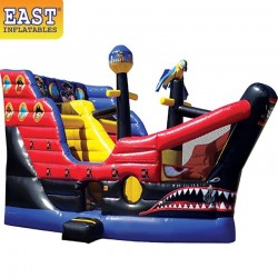 Pirate Ship Combo Bounce House Pirate Ship Combo Bounce House