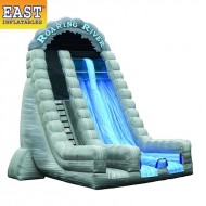 Roaring River Dual Lane Inflatable Dry Slide Roaring River Dual Lane Inflatable Dry Slide