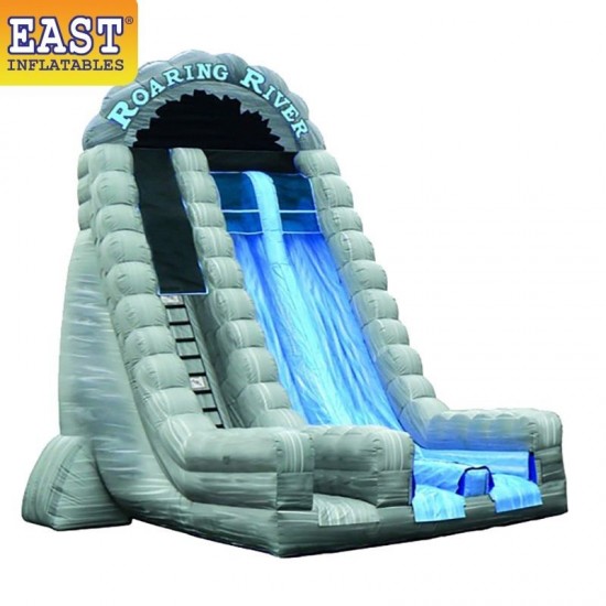 Roaring River Dual Lane Inflatable Dry Slide