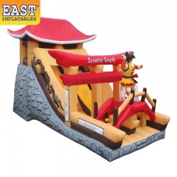 Samurai Temple Inflatable Slide Samurai Temple Inflatable Slide