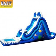 Backyard Inflatable Pool Slide Backyard Inflatable Pool Slide