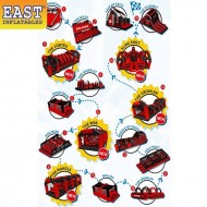 Inflatable Obstacle Course 5k Inflatable Obstacle Course 5k