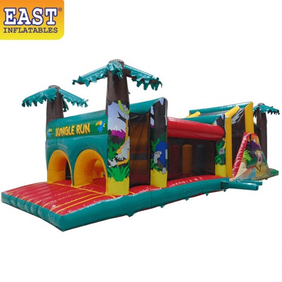 Jungle Inflatable Obstacle Course