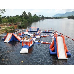 Inflatable Water Obstacle Course Inflatable Water Obstacle Course