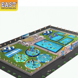 Inflatable Mobile Water Amusement Park Inflatable Mobile Water Amusement Park