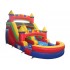 13FT Rainbow Blow Up Water Slide