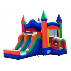 Kids Rainbow Inflatable Combo