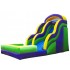Inflatable Water Slide With Pool