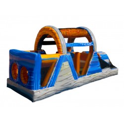 30' Backyard Obstacle Challenge Orange Crush