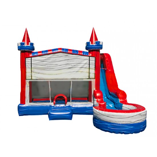 Castle Tower Module Combo 7 Inflated Pool