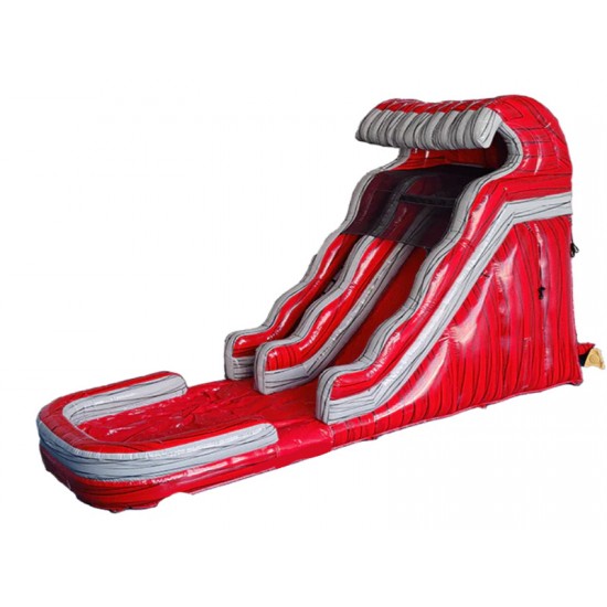 19'H Lava Wave Slide Wet n' Dry