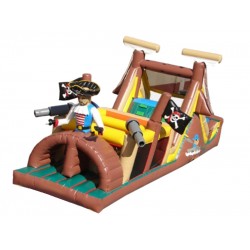 40ft Pirate Backyard Obstacle Course