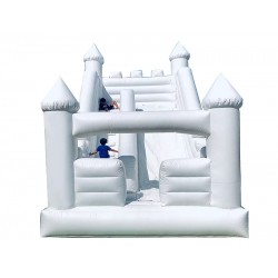 White Inflatable Slide White Inflatable Slide