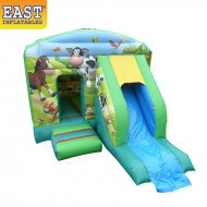 Farm Bouncy Castle Slide Farm Bouncy Castle Slide