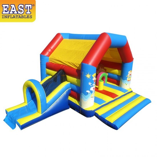 Beach Bouncy Castle With Slide