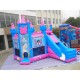 Princess Jumping Castle With Slide