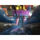 Purple Marble Dual Lane Inflatable Dry Slide Purple Marble Dual Lane Inflatable Dry Slide