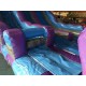 Purple Marble Dual Lane Inflatable Dry Slide Purple Marble Dual Lane Inflatable Dry Slide