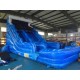 Big Blue Inflatable Water Slide