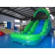 Green Inflatable Water Slide Green Inflatable Water Slide