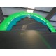Green Inflatable Water Slide Green Inflatable Water Slide