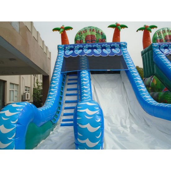 Inflatable Tiki Falls Water Slide