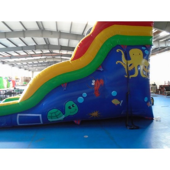 Shark Inflatable Water Slide