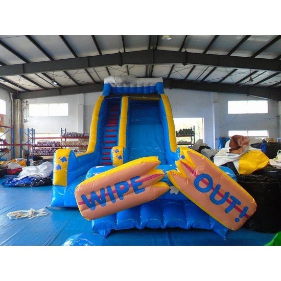 Wipeout Inflatable Water Slide