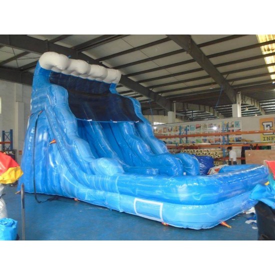 Blue Wave Dual Water Slide Blue Wave Dual Water Slide