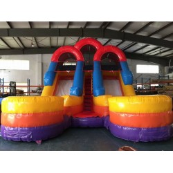 Double Splash Water Slide