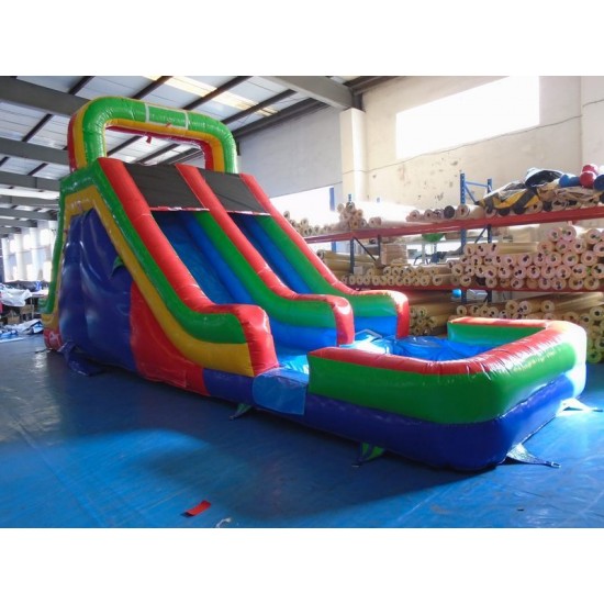 Backyard Inflatable Water Slide