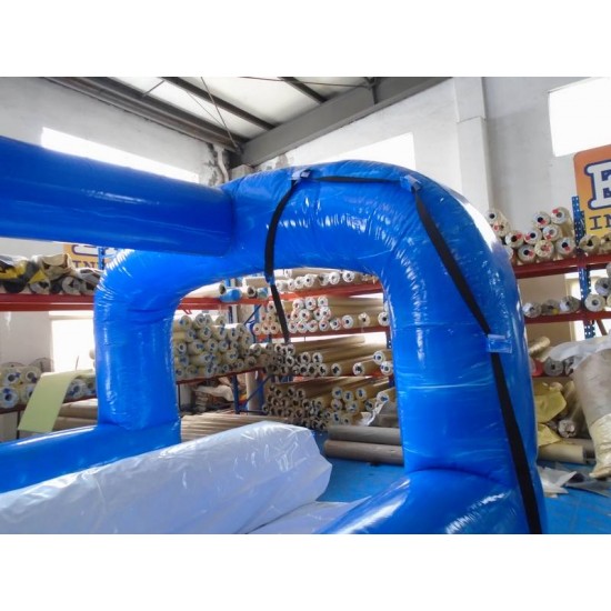 Double Lane Surf N Slide With Pool Double Lane Surf N Slide With Pool