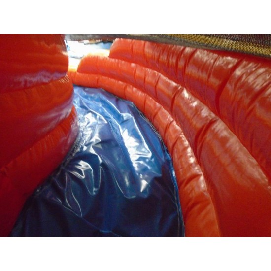 Inflatable Kiddie Pool With Slide