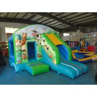 Farm Bouncy Castle Slide Farm Bouncy Castle Slide