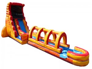 how to clean mold off inflatable water slide？