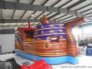 How to protect graphic artwork on inflatable bouncers?